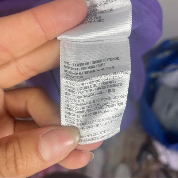 FARM Rio Purple Lace Detail Dress - Picture 5 of 9